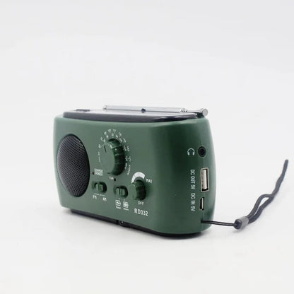 Emergency Portable Radio for Outdoor and Travel Use
