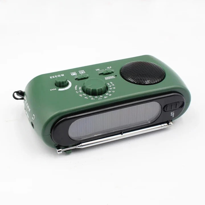 Emergency Portable Radio for Outdoor and Travel Use