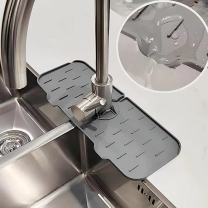 Kitchen Sink Faucet Splash Guard