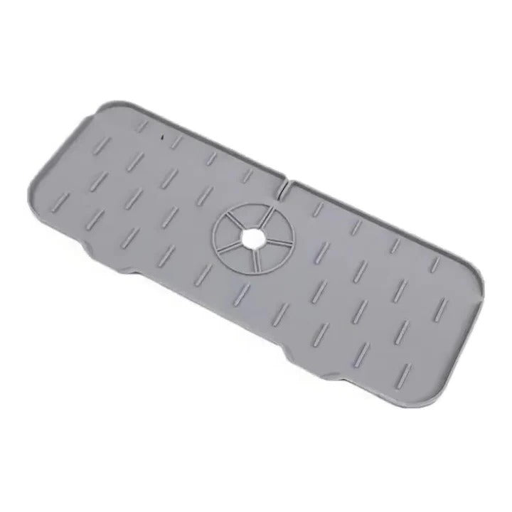 Kitchen Sink Faucet Splash Guard – Gray