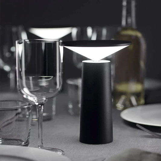 LumaSphere Portable Smart Lamp – Your Adaptive Lighting Companion – Black