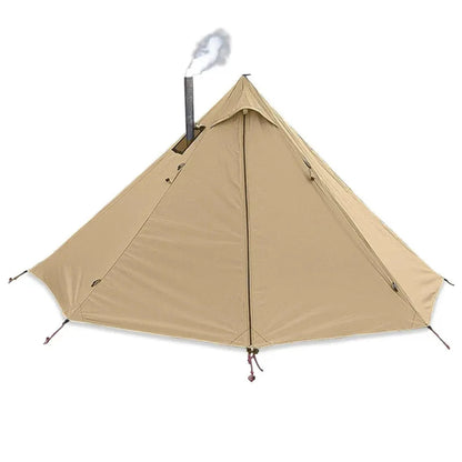 1-Person Tipi Shelter with Chimney Window - Ultralight Hot Tent