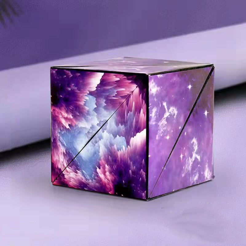 Creative 3D Shape Cube Puzzle – Fun Folding Game for Kids and Adults
