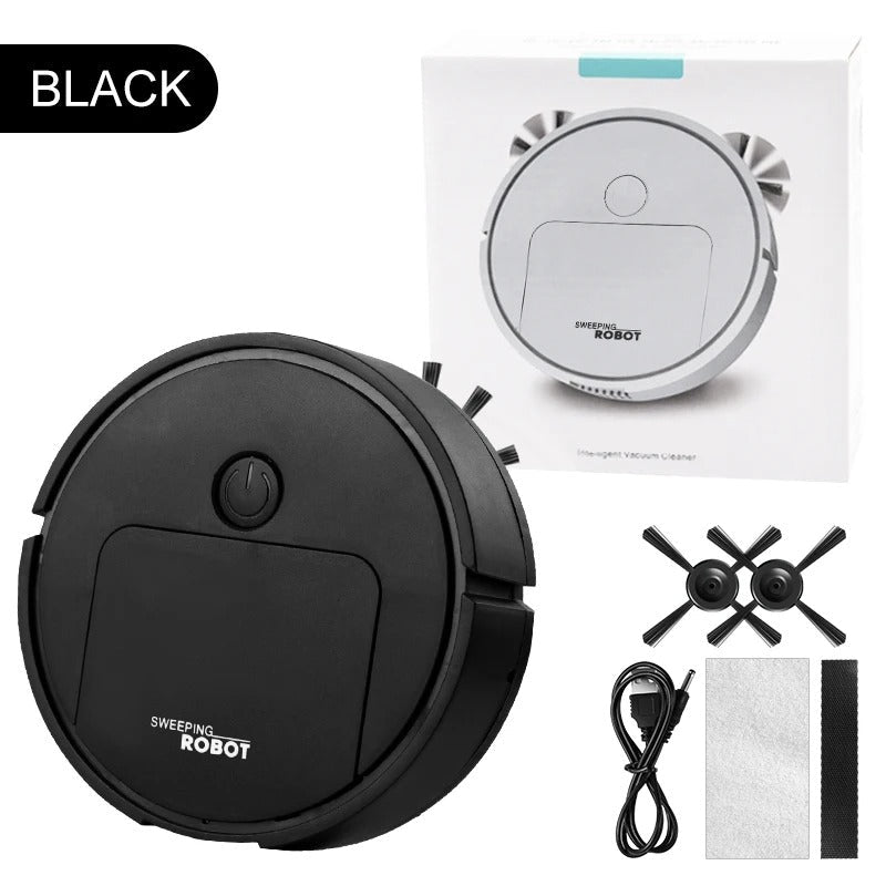 3-in-1 Smart Robot Vacuum Cleaner with Strong Suction for Pet Owners
