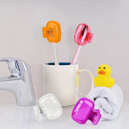 Portable Hygiene Cover for Travel Toothbrush - Protective Cap