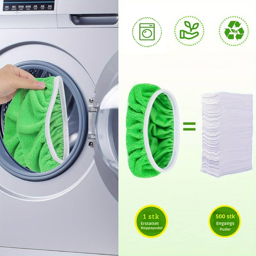 EcoSmart Microfiber Mop Cloths for Sustainable Cleaning