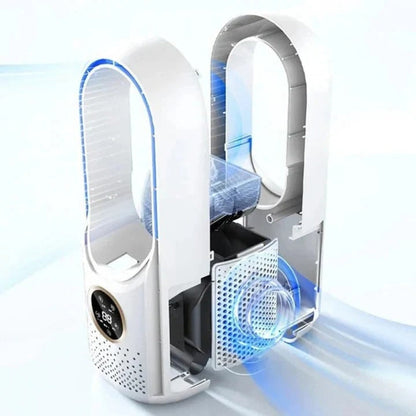 Compact Bladeless Cooling Unit – Quiet Portable Air Conditioner