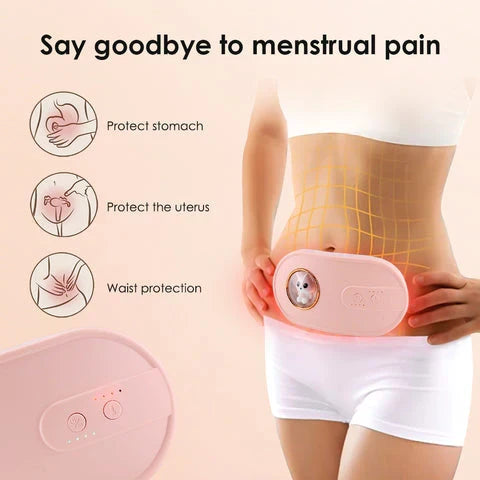 Soothing Heat & Massage Device for Menstrual Discomfort