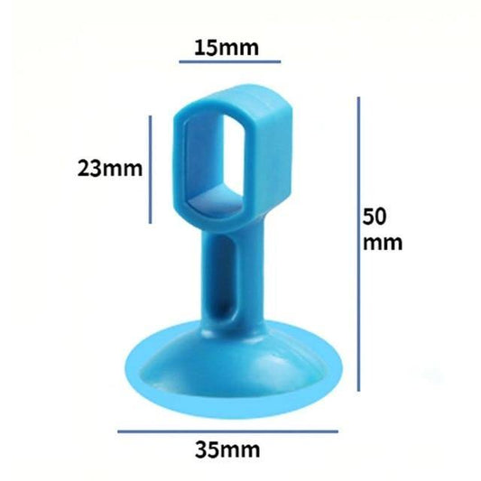 10-Pack Eco-Friendly Silicone Door Stoppers – Blue