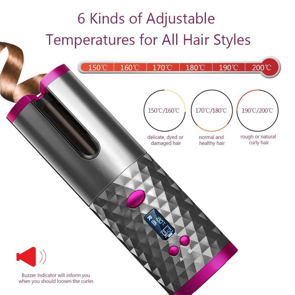 S Hair Curler - Perfect hair in seconds