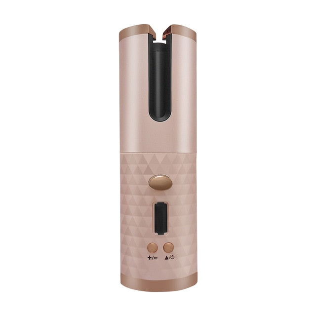 S Hair Curler - Perfect hair in seconds – Pink
