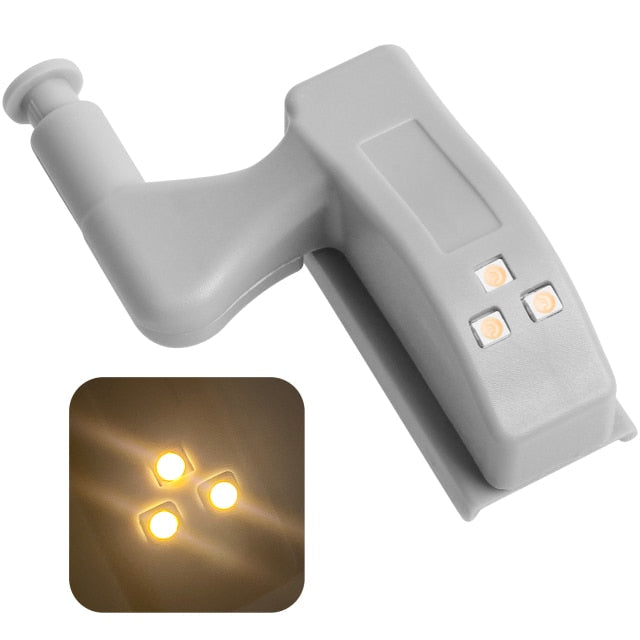 10-Pack LED Motion Sensor Closet Light – 10 pcs Warm white