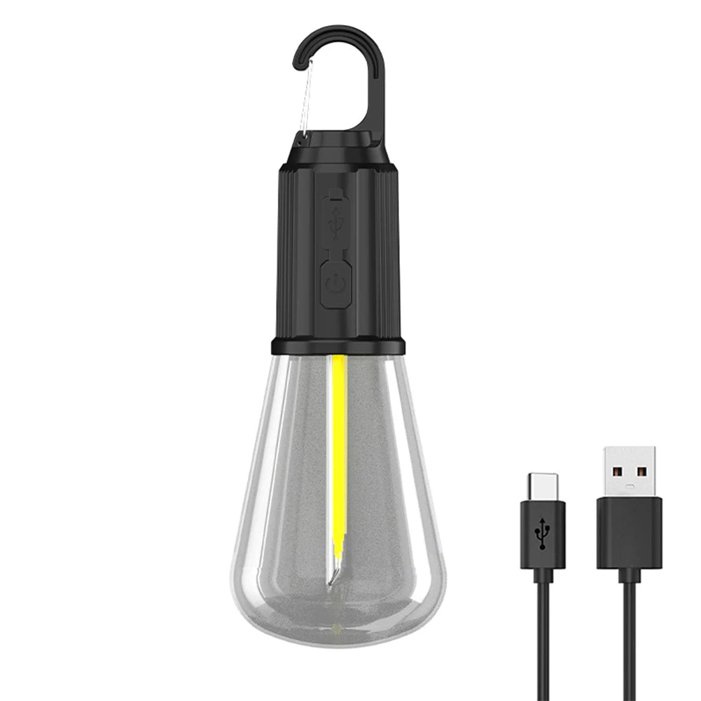 Rechargeable LED Lantern with Hook for Outdoor Adventures