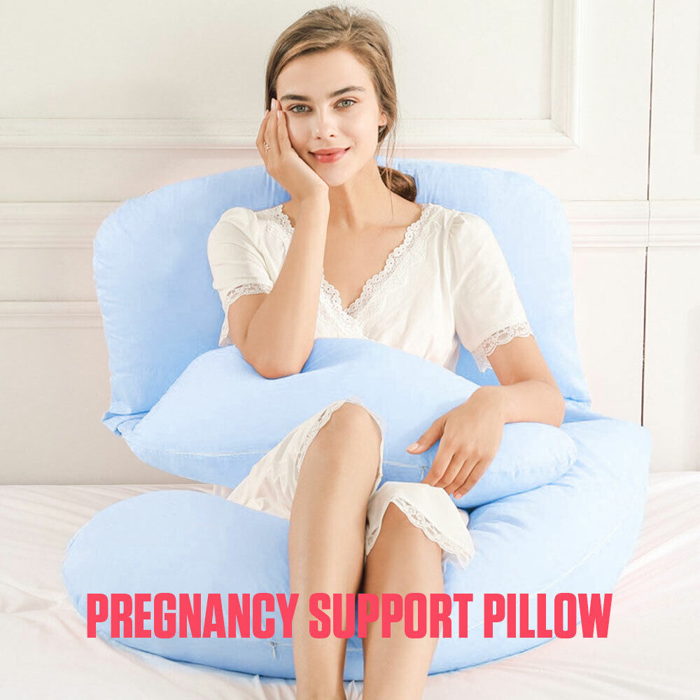C-Shaped Maternity Support Pillow for Ultimate Comfort