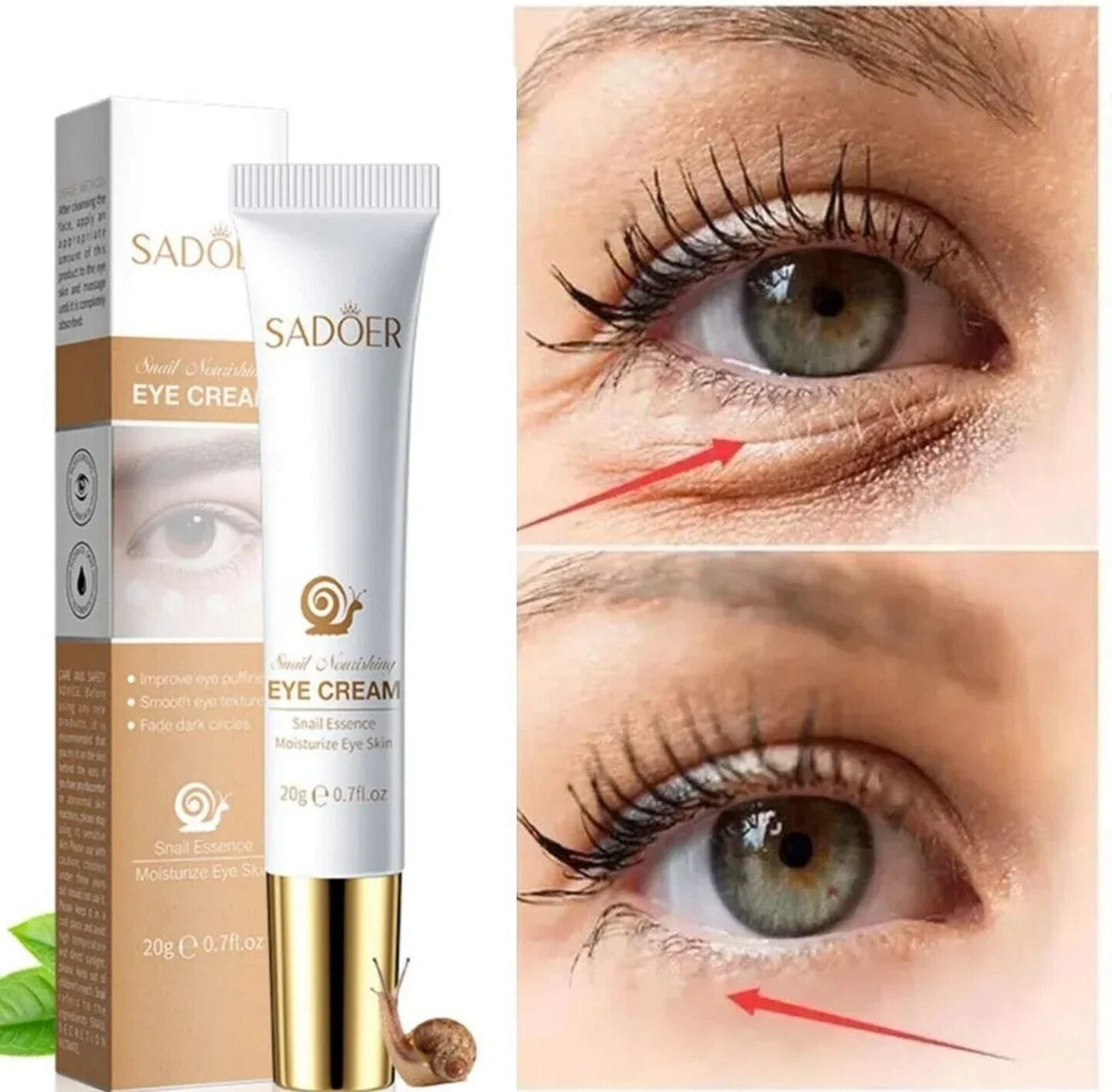 RevitaEyes Instant Eye Cream – Anti-Aging, Dark Circles & Puffiness Treatment