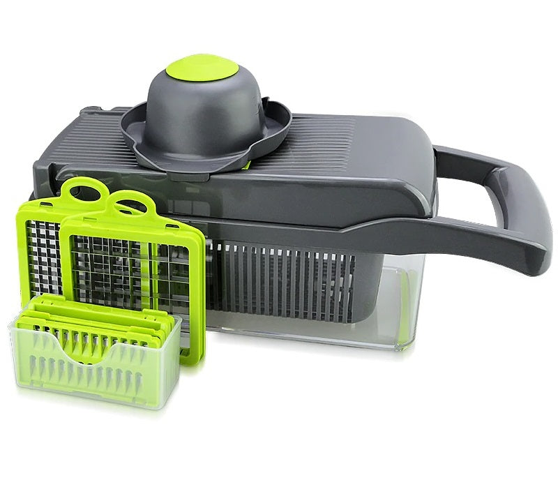 Versatile Vegetable and Fruit Cutter – Black
