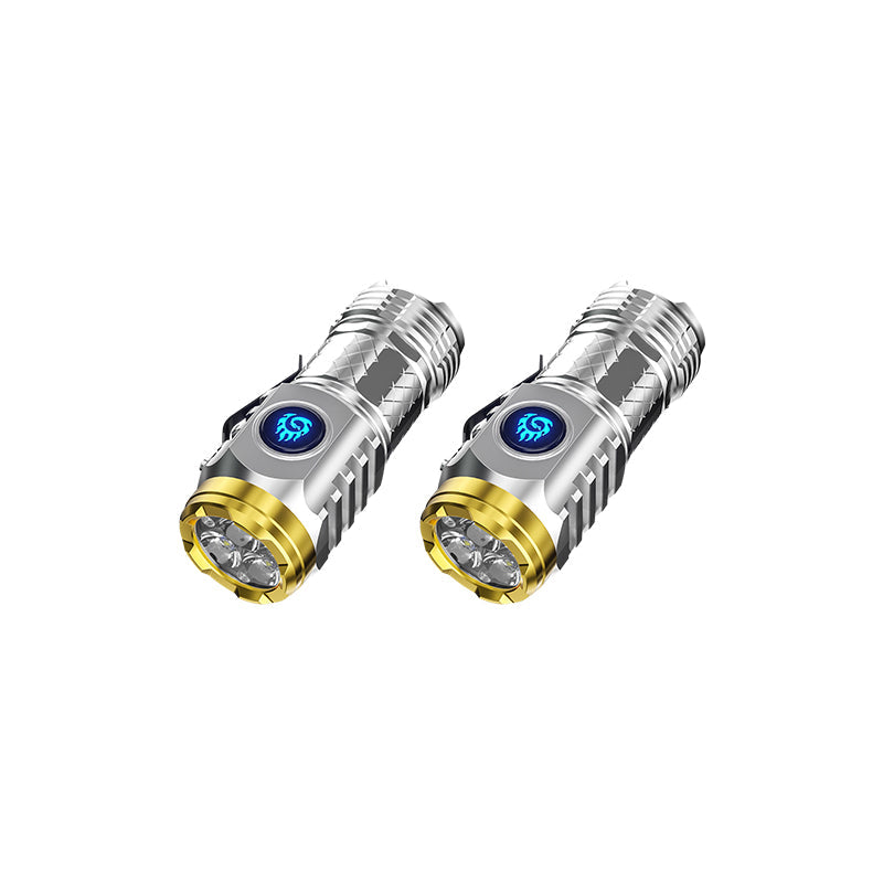 PowerBeam Compact LED Torch – Silver×2