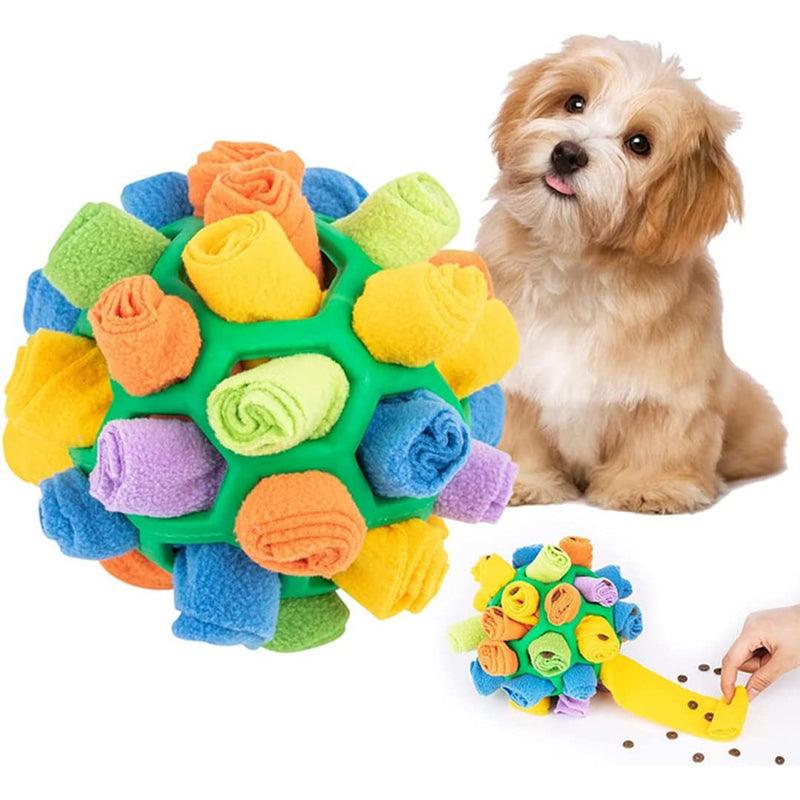 Interactive Snuffle Toy for Dogs – Engaging Playtime Activity – Green