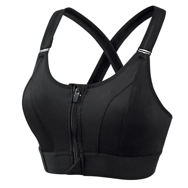 Elevate Your Workout with the Ultimate Support Bra – Black