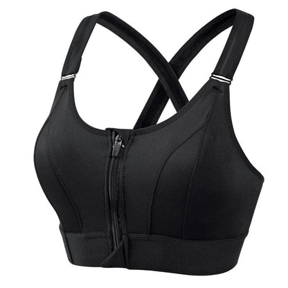 Elevate Your Workout with the Ultimate Support Bra – Black