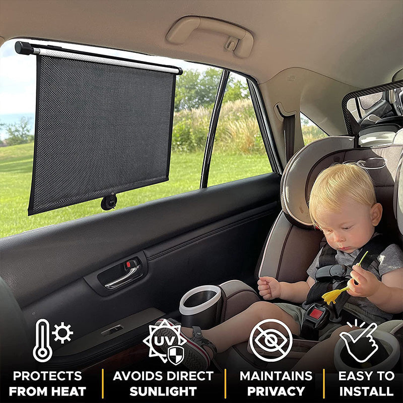 Retractable Sunshade for Windows – Ultimate UV Protection