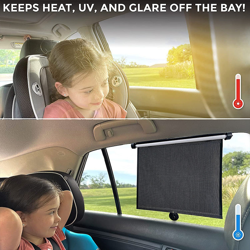 Retractable Sunshade for Windows – Ultimate UV Protection