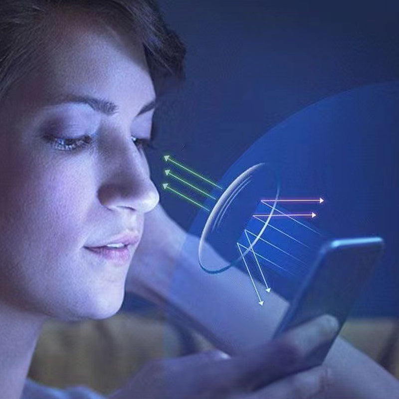 Adaptive Light-Filtering Reading Glasses with Blue Light Protection