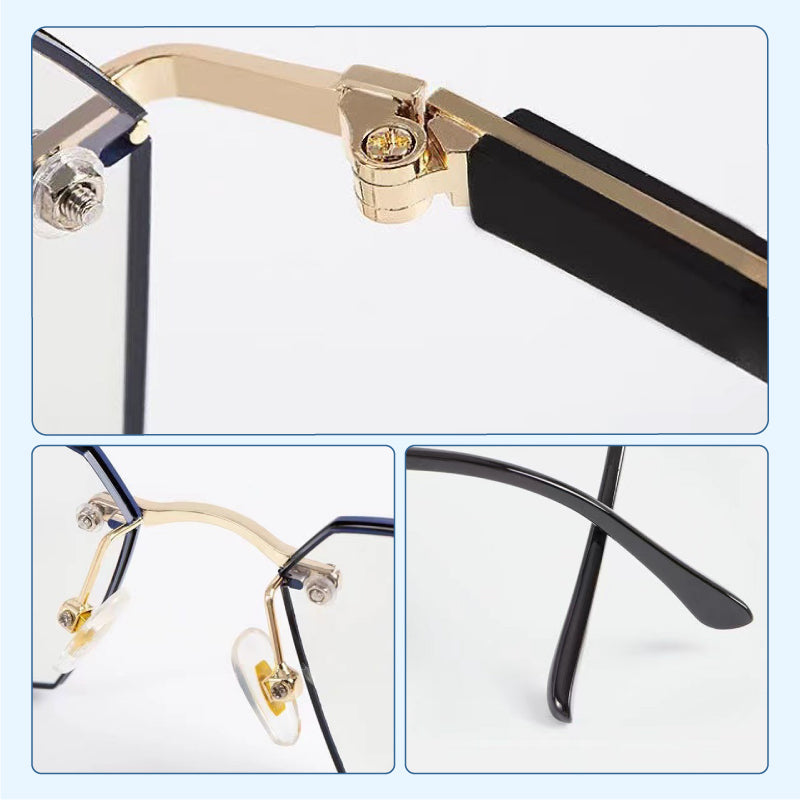 Adaptive Light-Filtering Reading Glasses with Blue Light Protection