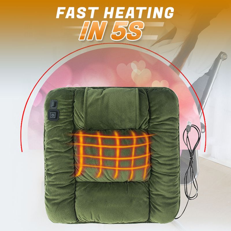 Instant Warmth USB Heated Seat Cushion