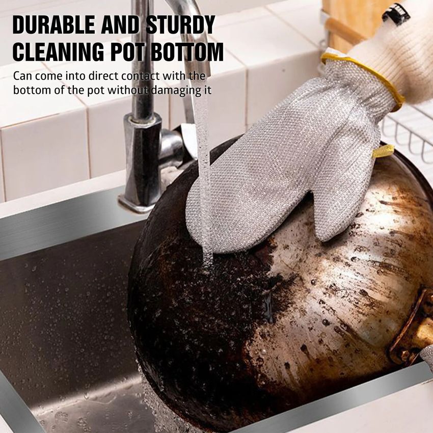 Durable Waterproof Kitchen Cleaning Gloves
