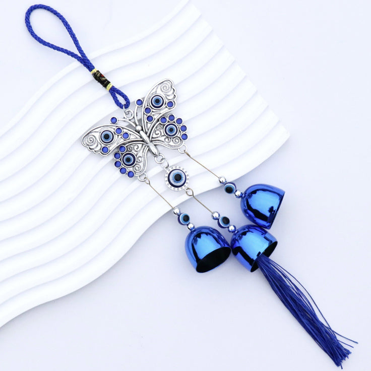 Wind Chime with Nazar Protection Amulet