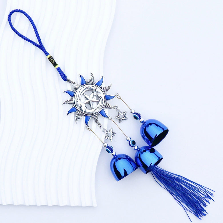 Wind Chime with Nazar Protection Amulet