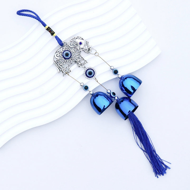 Wind Chime with Nazar Protection Amulet