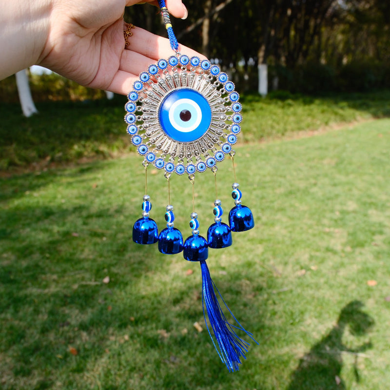Wind Chime with Nazar Protection Amulet