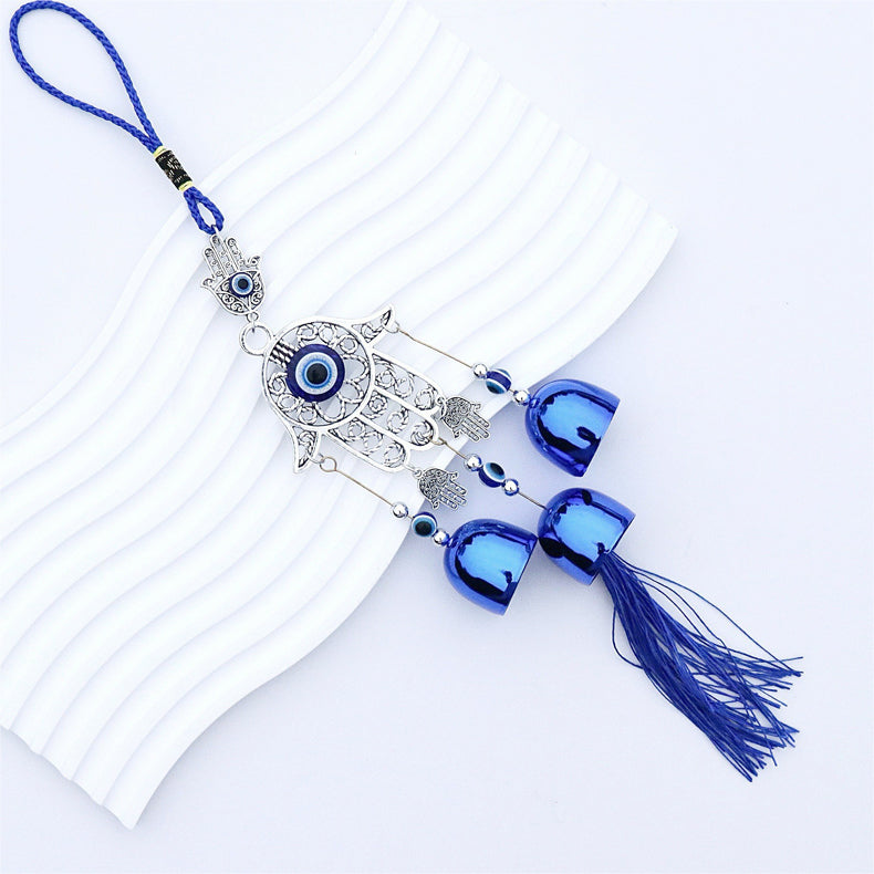 Wind Chime with Nazar Protection Amulet
