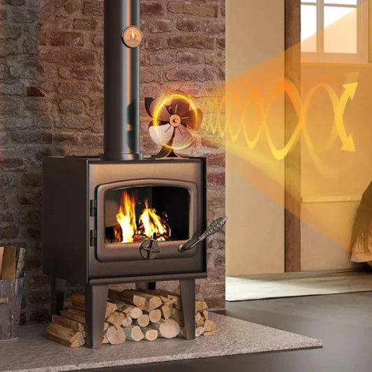 EcoHeat Smart Stove Fan - Maximize Comfort Efficiently
