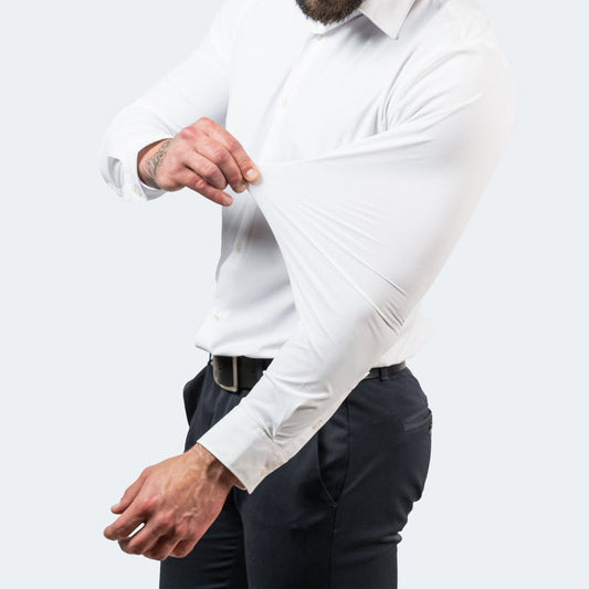 Wrinkle-Free Stretch Shirt for Everyday Comfort