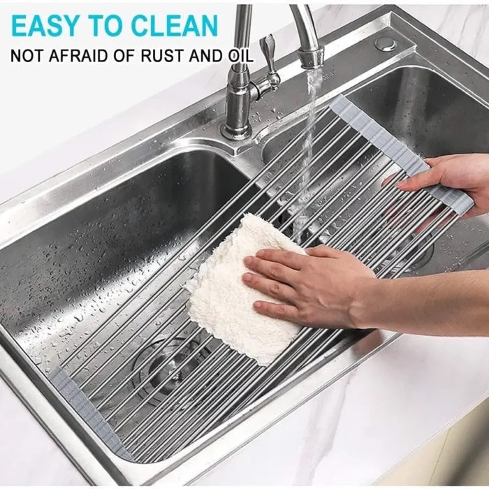 Versatile Kitchen Drying Rack for Effortless Clean-Up