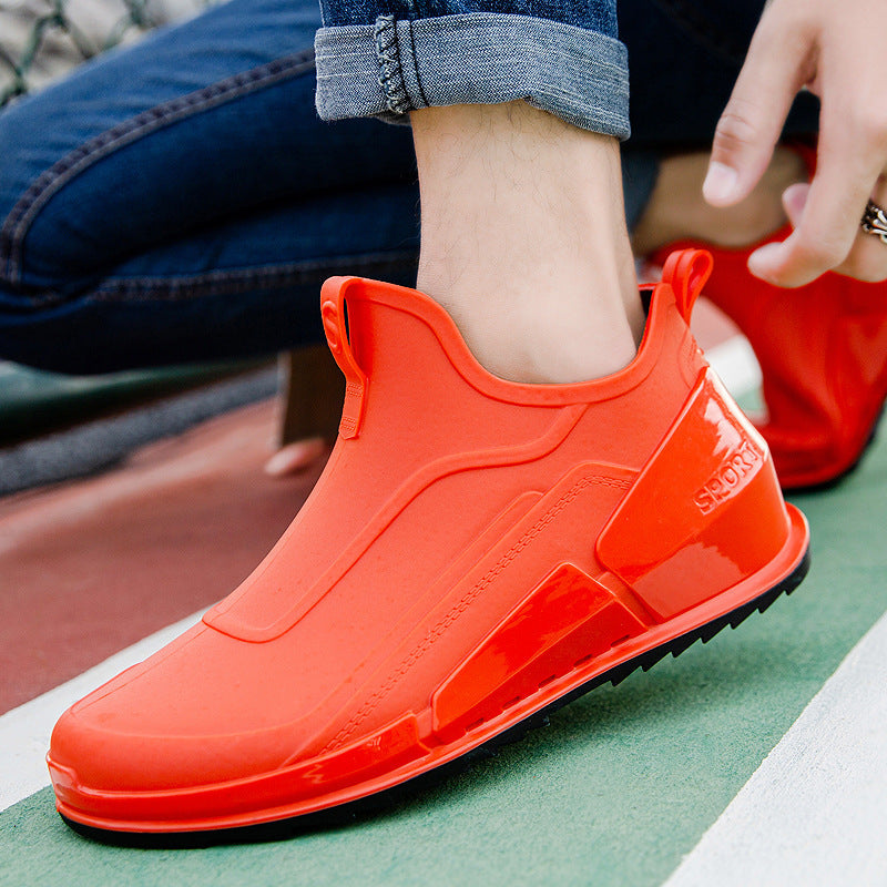 Waterproof Outdoor Boots for Men and Women - Slip-Resistant – Orange