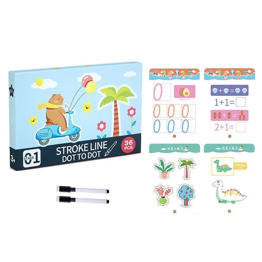 Endless Learning Adventure Workbook for Kids