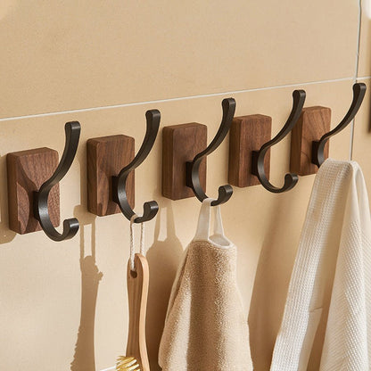 Natural Elegance Wall Hook Set – Chic Storage Solution