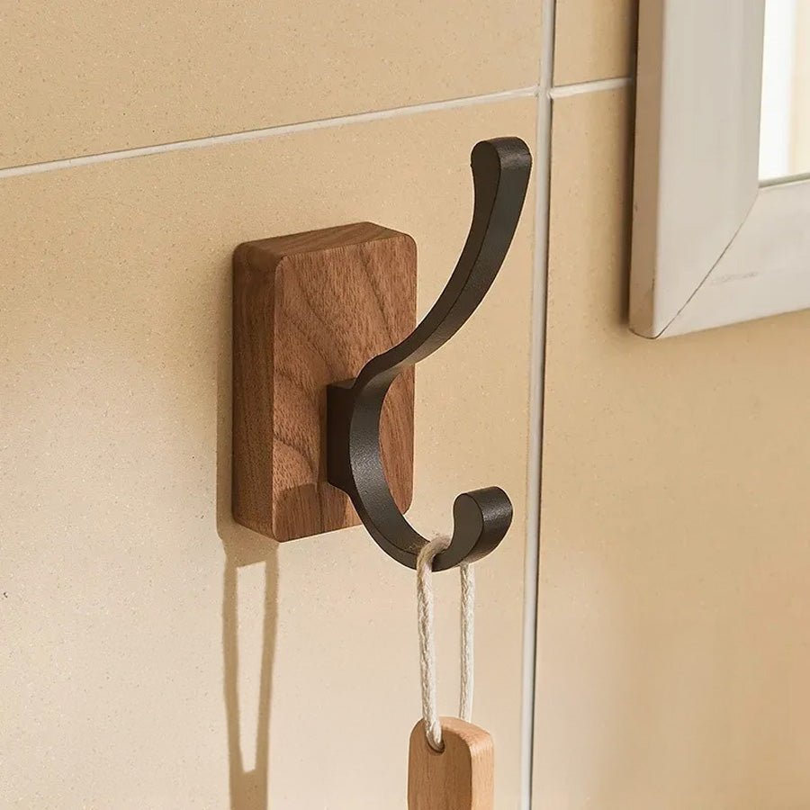 Natural Elegance Wall Hook Set – Chic Storage Solution