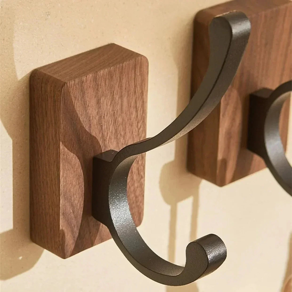 Natural Elegance Wall Hook Set – Chic Storage Solution
